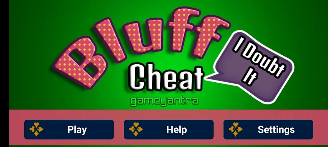 Bluff Card Game (Блеф карточная игра)  [МОД Menu] Screenshot 1