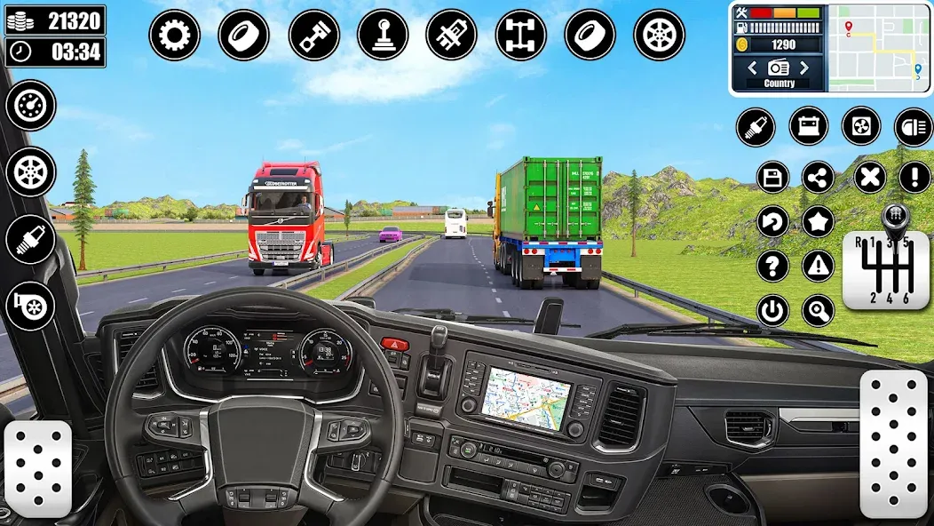 Cargo Delivery Truck Games 3D (Карго Деливери Трак Игры 3D)  [МОД Unlocked] Screenshot 4