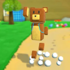 Взломанная Super Bear Adventure (Супер Приключения Медведя)  [МОД Много денег] - стабильная версия apk на Андроид