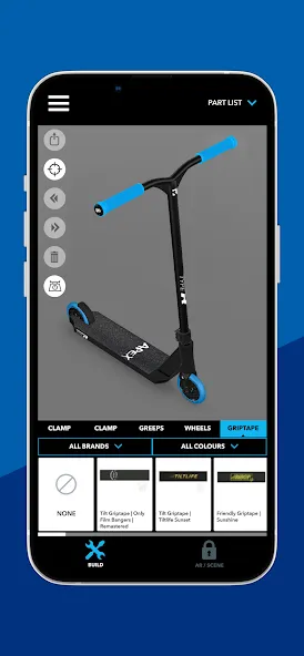 Scooter 3D custom builder (Скутер 3D настраиваемый конструктор)  [МОД Mega Pack] Screenshot 3