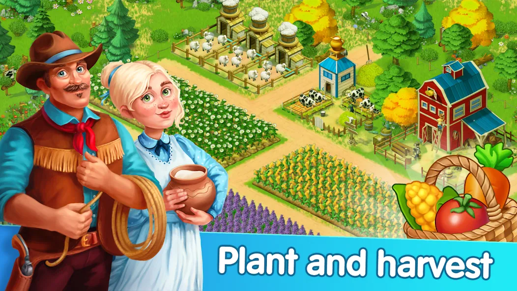 Homesteads: Dream Farm (Хомстедс)  [МОД Unlimited Money] Screenshot 2