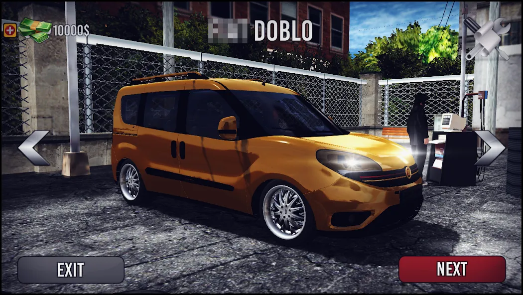 Doblo Drift Simulator (Добло Дрифт Симулятор)  [МОД Mega Pack] Screenshot 1