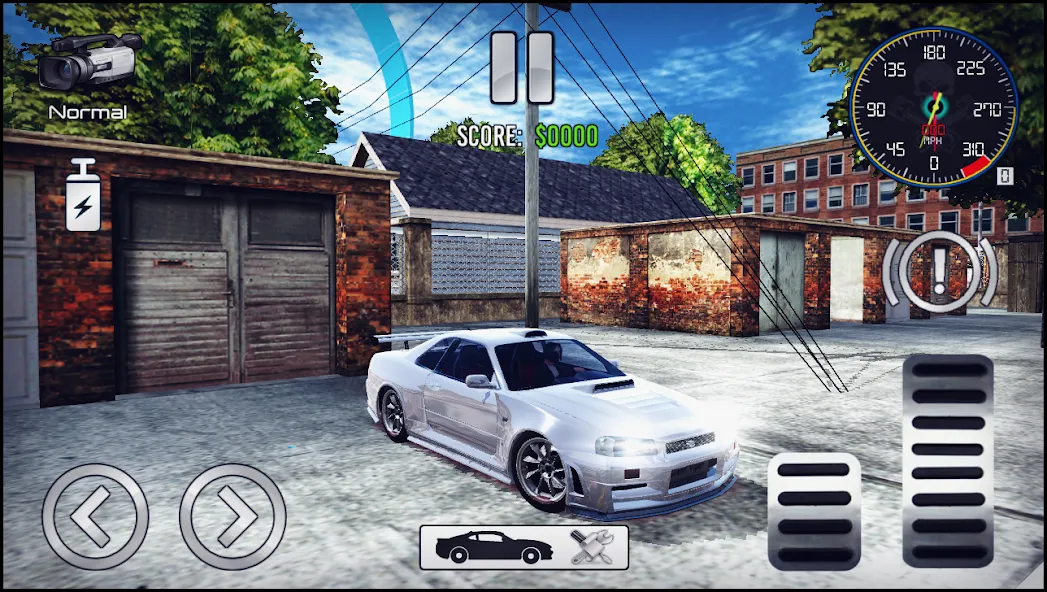 Skyline Drift Simulator (Скайлайн Дрифт Симулятор)  [МОД Mega Pack] Screenshot 5