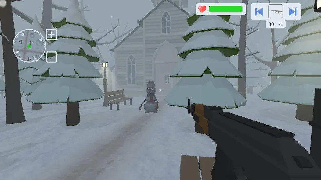 Evil Snowmen 2 (Ивил Сномен 2)  [МОД Unlimited Money] Screenshot 1