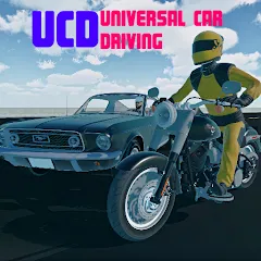 Взлом Universal Car Driving (Юниверсал Кар Драйвинг)  [МОД Много монет] - стабильная версия apk на Андроид