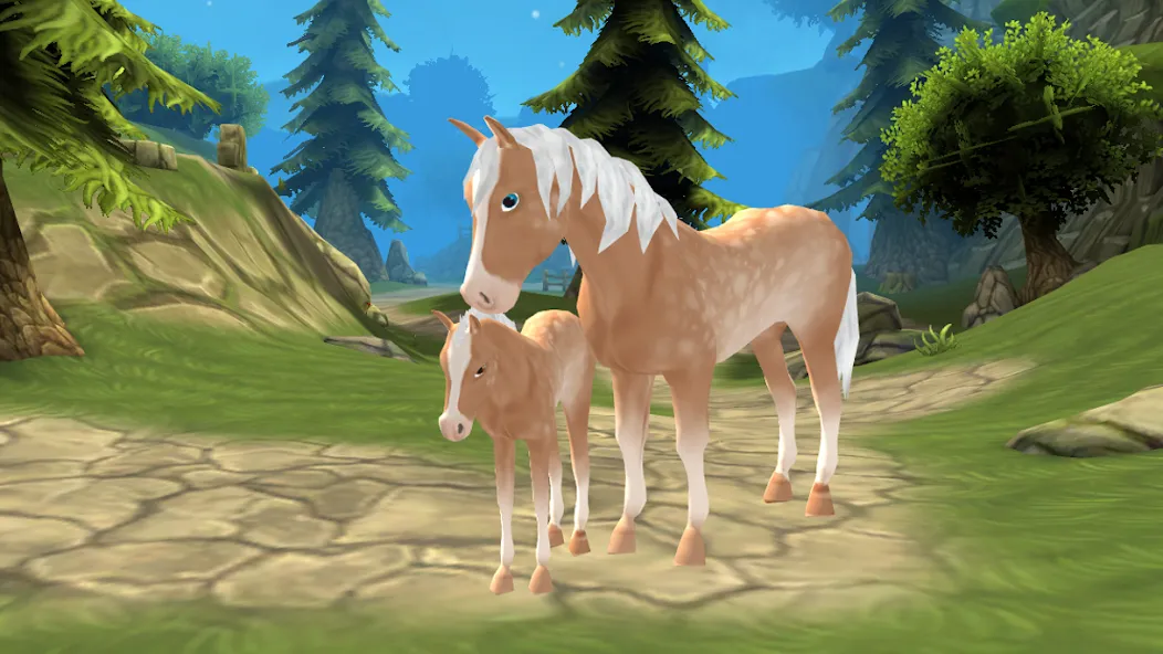 Horse Paradise: My Dream Ranch  [МОД Бесконечные монеты] Screenshot 4