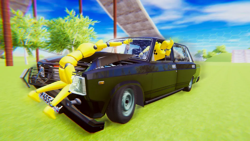 VAZ Crash Test Simulator 2  [МОД Unlocked] Screenshot 4