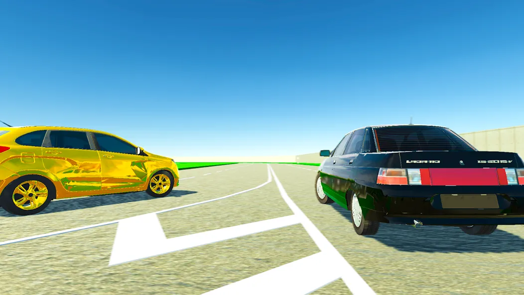 Lada Drift Simulator - Online  [МОД Unlimited Money] Screenshot 3