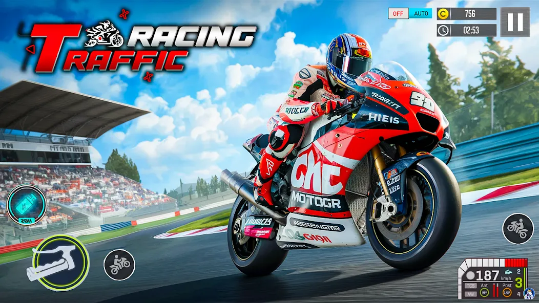 Moto Racing 3d Motorcycle Game (Дерт Байк Рейсинг 3Д)  [МОД Много монет] Screenshot 2