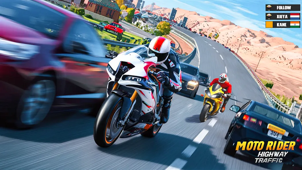 Moto Racing 3d Motorcycle Game (Дерт Байк Рейсинг 3Д)  [МОД Много монет] Screenshot 4