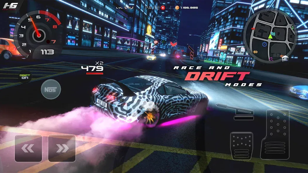 Heat Gear - Race & Drift World (Хит Гир)  [МОД Unlocked] Screenshot 3