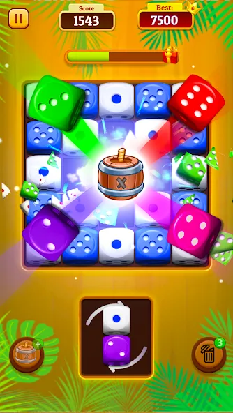 Dice Merge: Dice Mania Game (Дайс Мердж)  [МОД Много монет] Screenshot 2