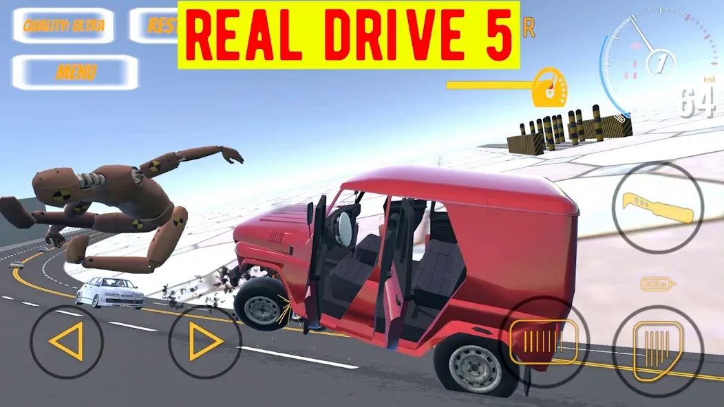 Real Drive 5 (Реал Драйв 5)  [МОД Unlocked] Screenshot 5