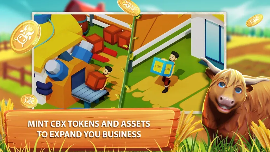 CropBytes: A Crypto Farm Game (КропБайтс)  [МОД Меню] Screenshot 3