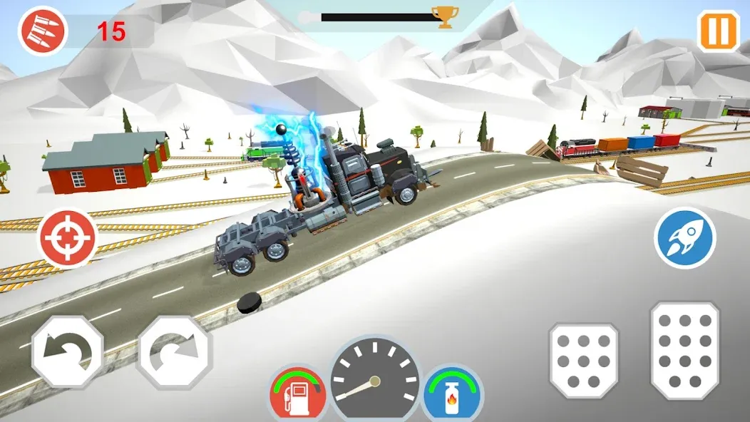 Zombie Cars Crush: Racing Die (Зомби Карс)  [МОД Много денег] Screenshot 2