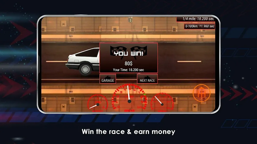 Japan Drag Racing (Драгрейсинг в Японии)  [МОД Unlimited Money] Screenshot 4