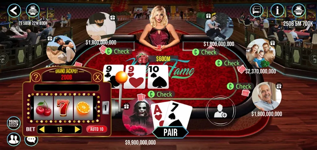 POKER FAME (ПОКЕР ФЕЙМ)  [МОД Бесконечные монеты] Screenshot 3