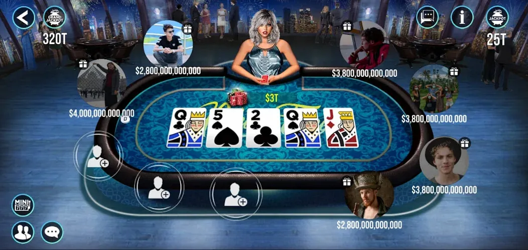 POKER FAME (ПОКЕР ФЕЙМ)  [МОД Бесконечные монеты] Screenshot 4