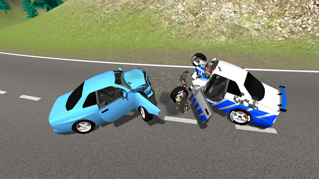 Car Destruction Simulator 3D (Кар Деструкшн Симулятор 3Д)  [МОД Много денег] Screenshot 2