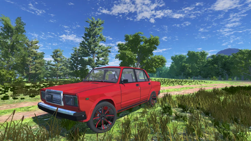 Russian Car Lada 3D  [МОД Unlimited Money] Screenshot 2