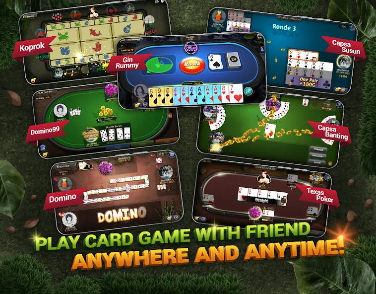 Indoplay-Capsa Domino QQ Poker (Индоплэй)  [МОД Бесконечные деньги] Screenshot 4