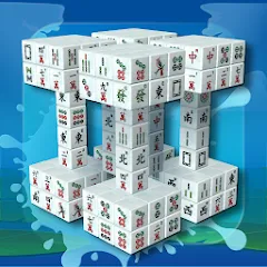 Взломанная Stacker Mahjong 3D (Стаккер Маджонг 3Д)  [МОД Mega Pack] - последняя версия apk на Андроид