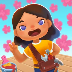 Взломанная Sunshine Days - Build A Home (Саншайн Дэйз)  [МОД Все открыто] - полная версия apk на Андроид