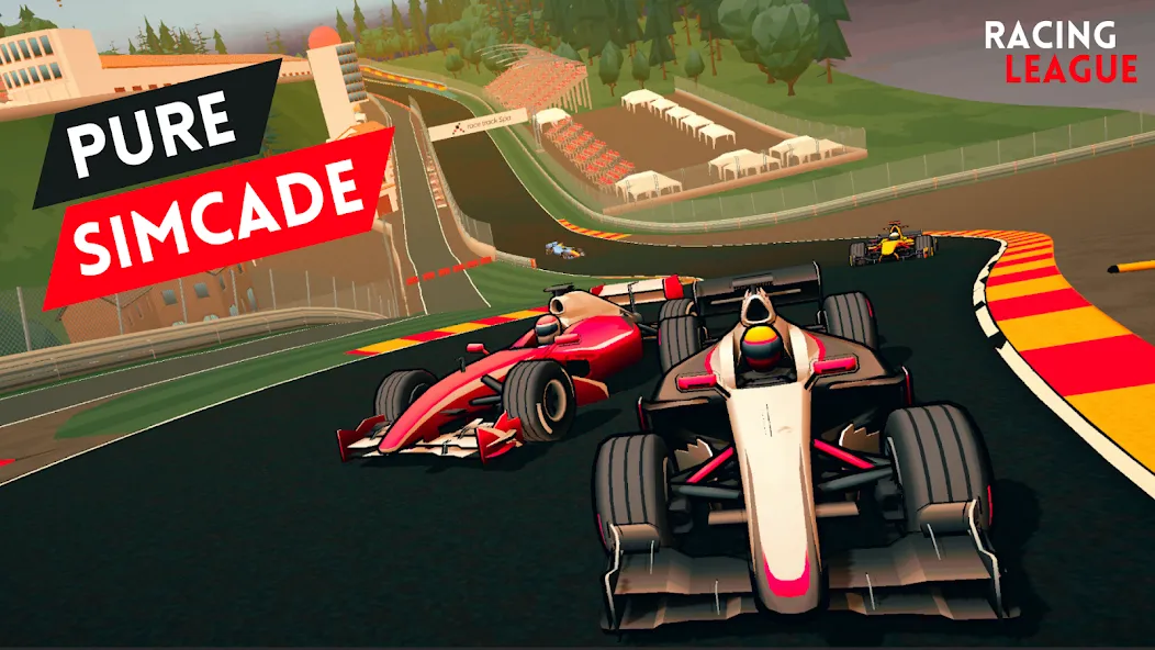 Racing League: 3D Race Offline (Рейсинг Лига)  [МОД Unlocked] Screenshot 1