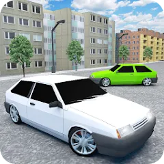 Скачать взлом Russian Cars: 8 in City  [МОД Много монет] - последняя версия apk на Андроид