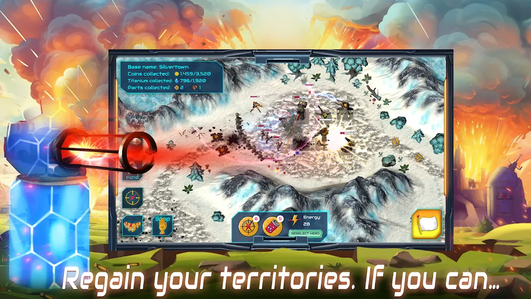 Boulder Base: Defense Strategy (Боулдер Бейс)  [МОД Mega Pack] Screenshot 5