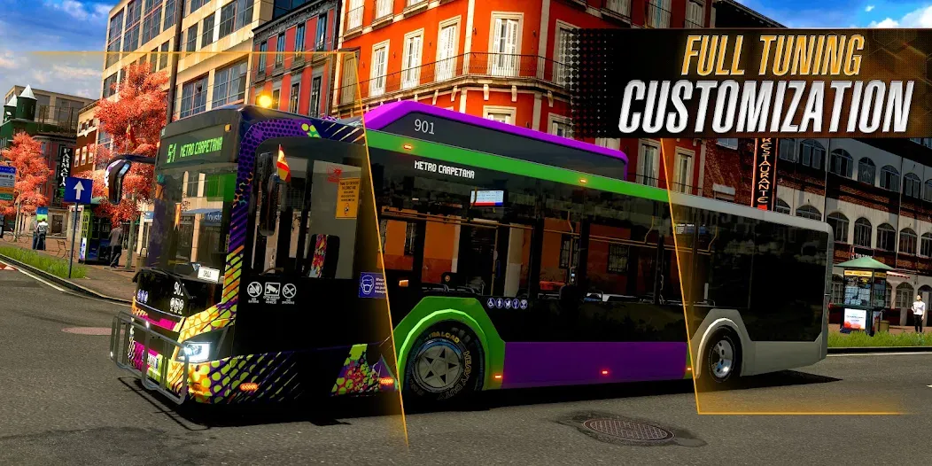 Bus Simulator 2023 (Бус Симулятор 2023)  [МОД Бесконечные монеты] Screenshot 4