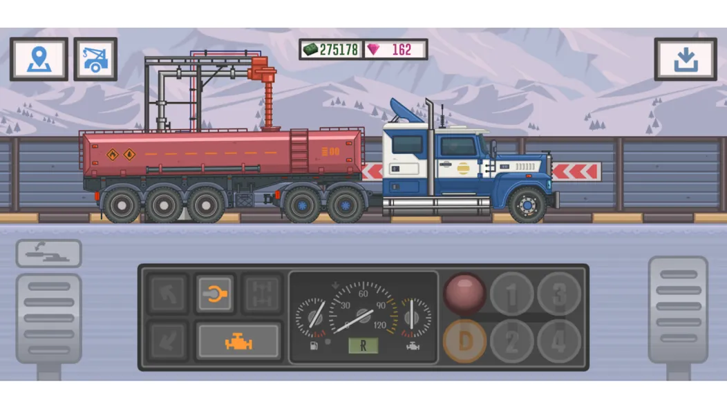 Trucker and Trucks  [МОД Бесконечные деньги] Screenshot 3