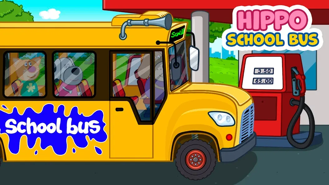 Kids School Bus Adventure  [МОД Бесконечные деньги] Screenshot 2