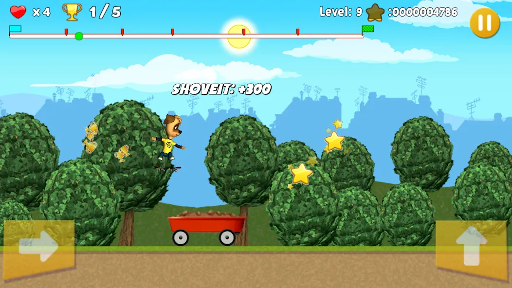 Pooches: Skateboard  [МОД Много денег] Screenshot 5