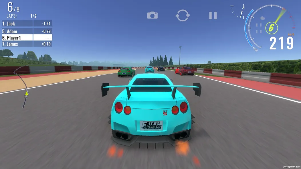 First Racer (Фрст Рейсер)  [МОД Mega Pack] Screenshot 1