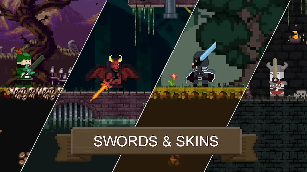 Rune Sword: Action Platformer (Руновый меч)  [МОД Mega Pack] Screenshot 5