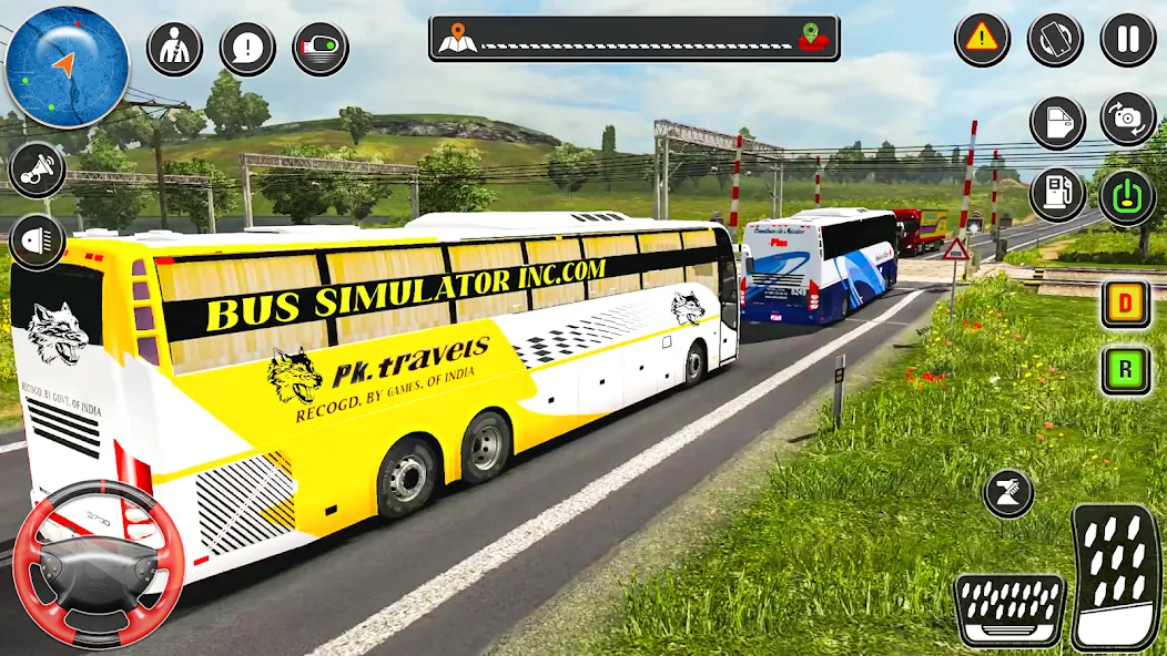 City Coach Bus City Bus Games  [МОД Много денег] Screenshot 2