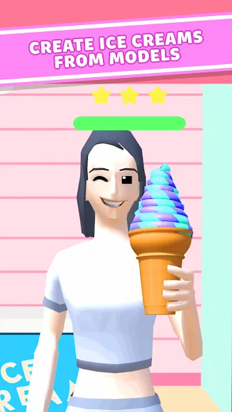 Ice Cream Inc. ASMR, DIY Games  [МОД Бесконечные монеты] Screenshot 3