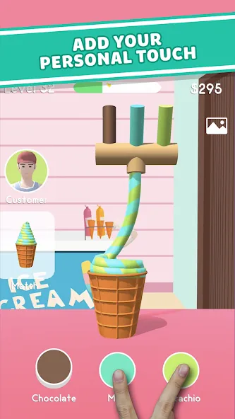 Ice Cream Inc. ASMR, DIY Games  [МОД Бесконечные монеты] Screenshot 5