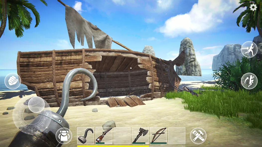 Last Pirate: Survival Island (Ласт Пират)  [МОД Бесконечные деньги] Screenshot 1