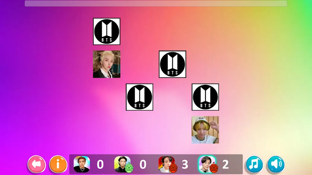 Bangtan Memory (Бангтан Мемори)  [МОД Бесконечные монеты] Screenshot 4