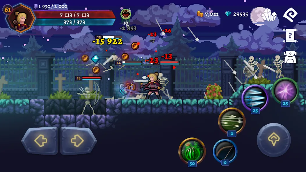 Darkrise - Pixel Action RPG (Даркрайс)  [МОД Unlimited Money] Screenshot 3