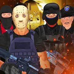 Скачать взломанную Justice Rivals 3 Cops&Robbers  [МОД Все открыто] - стабильная версия apk на Андроид