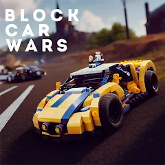 Скачать взломанную Block Car Wars Brick Car Crash (Блок Автомобильные Войны Кирпич Автомобильная Авария)  [МОД Unlimited Money] - последняя версия apk на Андроид