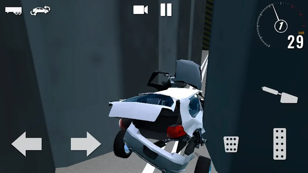 Car Crash Simulator: Accident (Кар Симулятор Столкновений)  [МОД Много денег] Screenshot 3