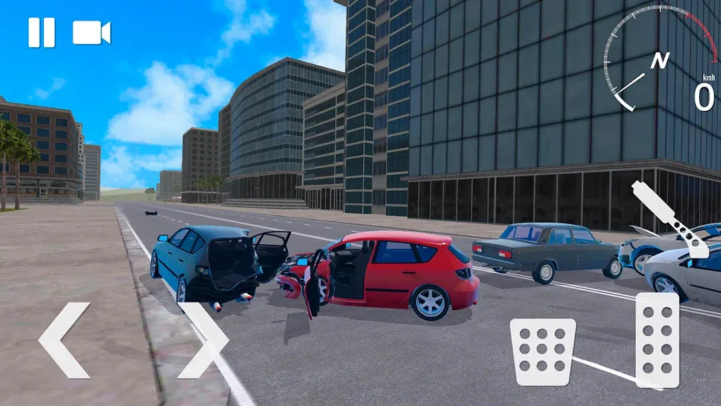 Traffic Crashes Car Crash (Трафик Краш Кар Краш)  [МОД Unlimited Money] Screenshot 5