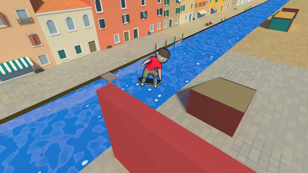 Skate King: Skateboard Stunts (Скейт Кинг)  [МОД Unlocked] Screenshot 4