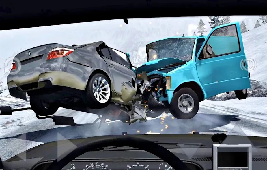 Car Crash Damage Engine Wreck (Кар Крэш Дамаг Энджин Врек)  [МОД Unlimited Money] Screenshot 1