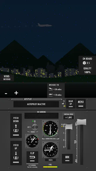 Flight Simulator 2d - sandbox  [МОД Бесконечные монеты] Screenshot 3