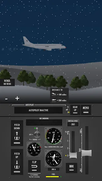 Flight Simulator 2d - sandbox  [МОД Бесконечные монеты] Screenshot 5